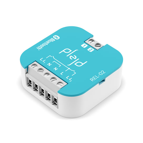 1400492 PLEJD, TRÅDLØS SMARTSTYRING MED TIDSINNSTILLINGER OG FJERNSTYRING AV F. EKS. UTELYS OG VARME, 16A, INK BRYTER