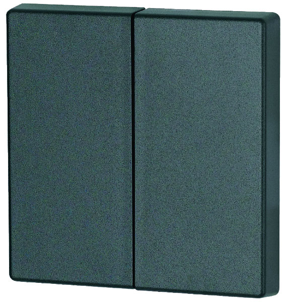 XCOMFORT, EKSTRA 1-FELTS KNAPP TIL TRÅDLØS DIMMER, SORT