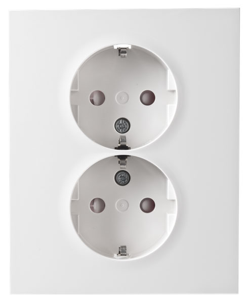 1511536 ELKO PLUSS Flat/lav (Krever oval veggboks)