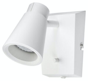 ZOOM SQUARE M-HVIT 6W DIM LESELAMPE