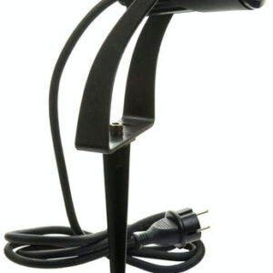 FLORA SORT 5W LED 230V, INKLUDERT NEDGRAVD KOBLINGSBOKS I JORDA.