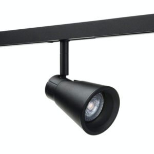 SG, spot til lysskinne ZIP ZOOM MATT-HVIT 6,5W LED, SORT