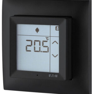 XCOMFORT RCT, TRÅDLØS TERMOSTAT, SORT