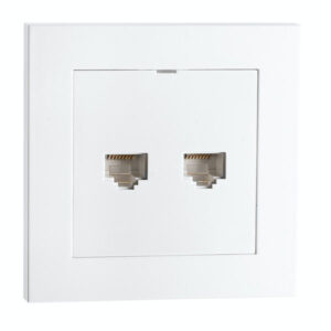 ETHERNET-UTTAK, HVITT