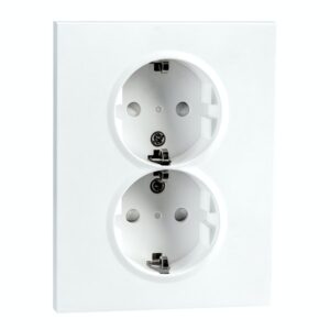 SG FLAT/LAV STIKKONTAKT (Krever oval veggboks, (GÅR IKKE I BETONGVEGG) PÅKREVD 1 PER 2 METER KJØKKENBENK