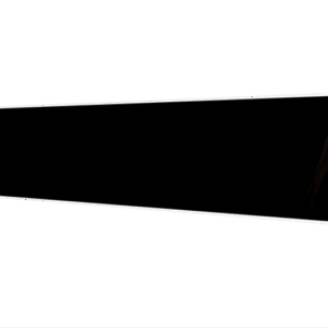 5428591 PANELOVN, GLASS 1000W SORT LAV (LITT LEVERINGSTID)