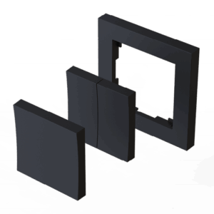 PLEJD, TRÅDLØS DIMMER, SORT, FRA TO STEDER